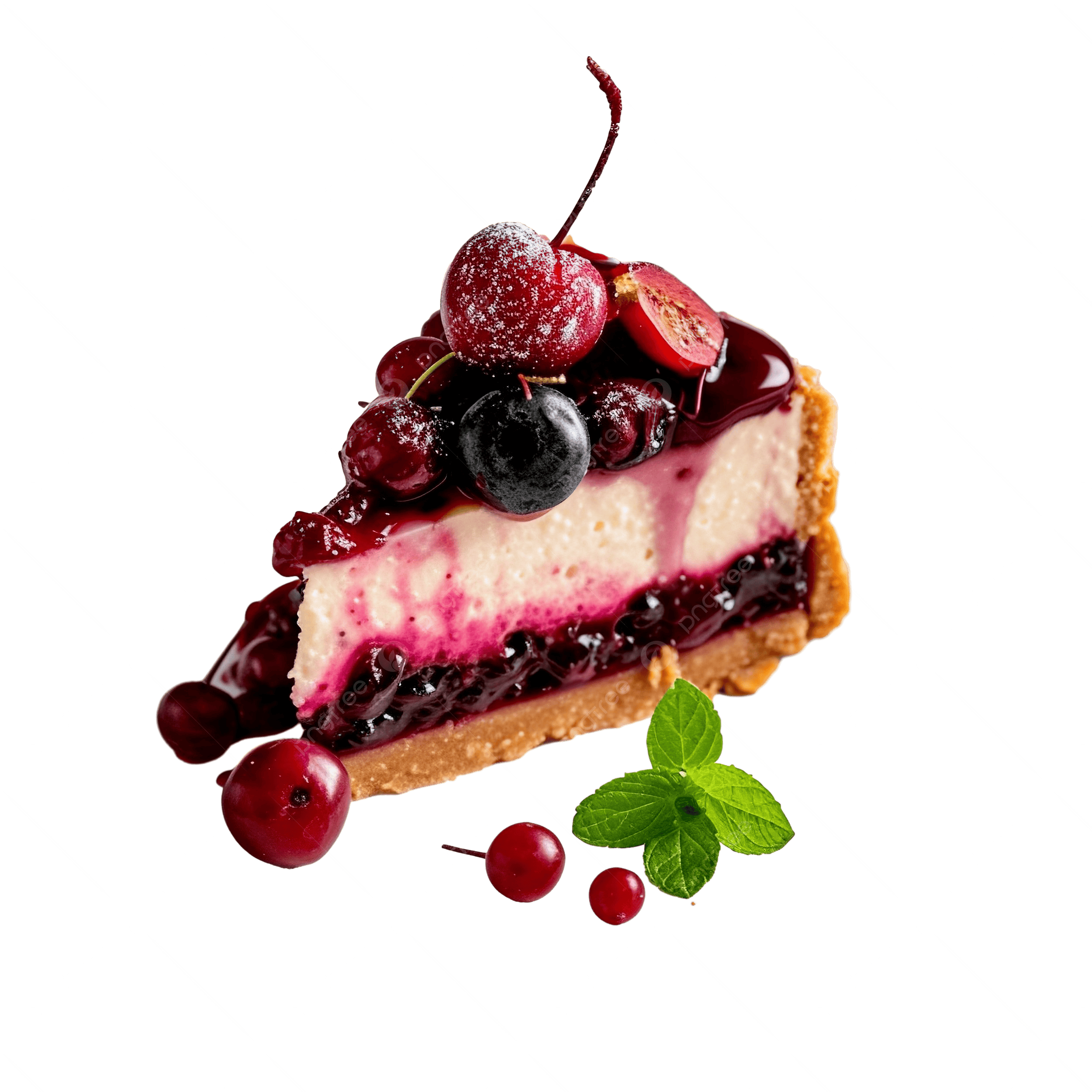 Postre Frutos Rojos